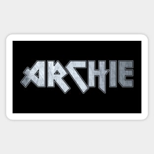 Heavy metal Archie Sticker